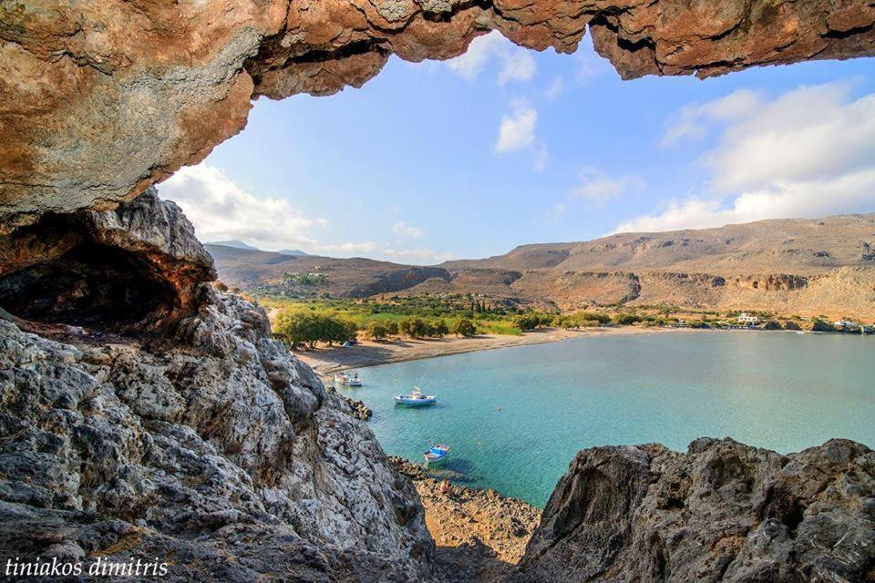 Villa Sea View Mesa Mpanta Káto Zákros Exteriör bild