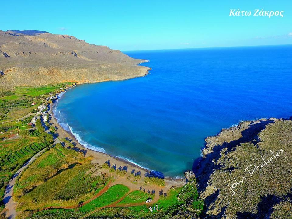 Villa Sea View Mesa Mpanta Káto Zákros Exteriör bild